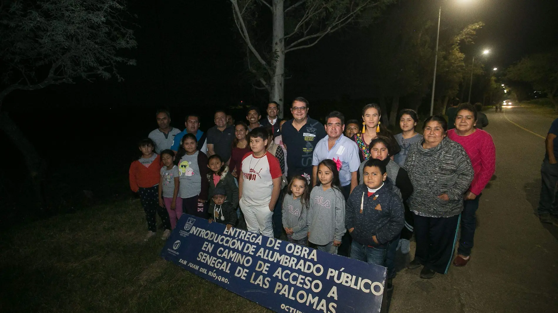 El alcalde, Guillermo Vega, encabezó